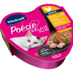 VITAKRAFT CAT POESIE DELICE PLUS POLLO VASCHETTA 85 grammi