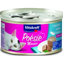 VITAKRAFT CAT POESIE MOUSSE SALMONE LATTINA 85 grammi