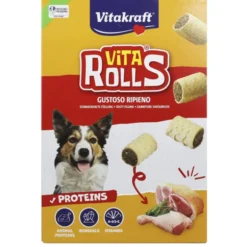 VITAKRAFT DOG VITA ROLLS BISCOTTI SCATOLA 400 grammi