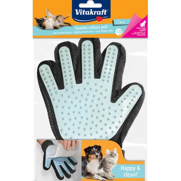 VITAKRAFT GUANTO CATTURA PELI PER CANI E GATTI