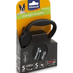 VITAKRAFT GUINZAGLIO ALLUNGABILE FLESSIBILE 5 MT x CANI SMALL MASSIMO 12 KG