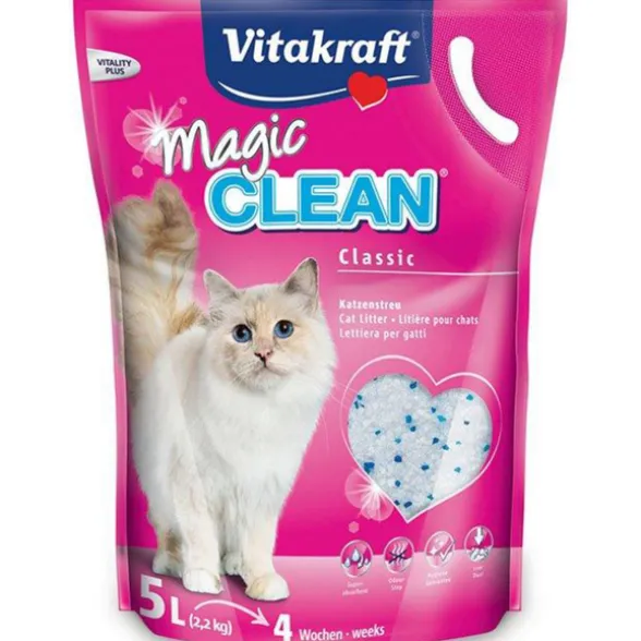 VITAKRAFT MAGIC CLEAN CLASSIC LETTIERA PER GATTI 5 L (2,2 KG)