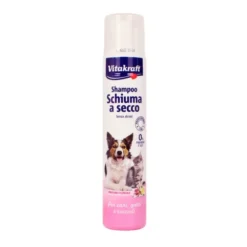 VITAKRAFT SHAMPOO SCHUMA A SECCO PER CANI - GATTI - CUCCIOLI PROFUMO FLOREALE 200 ML