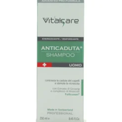 VITALCARE ANTICADUTA SHAMPOO UOMO CON ESTRATTO DI GINSENG 250 ML