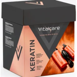 VITALCARE COFANETTO KERATIN PROFESSIONAL SHAMPOO 250 ML + SPRAY 125 ML + SPAZZOLA CAPELLI