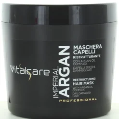 VITALCARE IMPERIAL ARGAN MASCHERA CAPELLI RISTRUTTURANTE CAPELLI SECCHI DANNEGGIATI 500 ML
