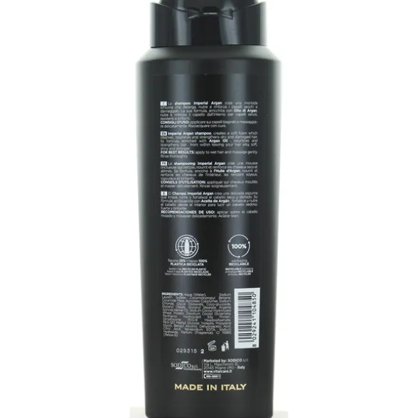 VITALCARE IMPERIAL ARGAN SHAMPOO RISTRUTTURANTE CAPELLI SECCHI E DANNEGGIATI 500 ML