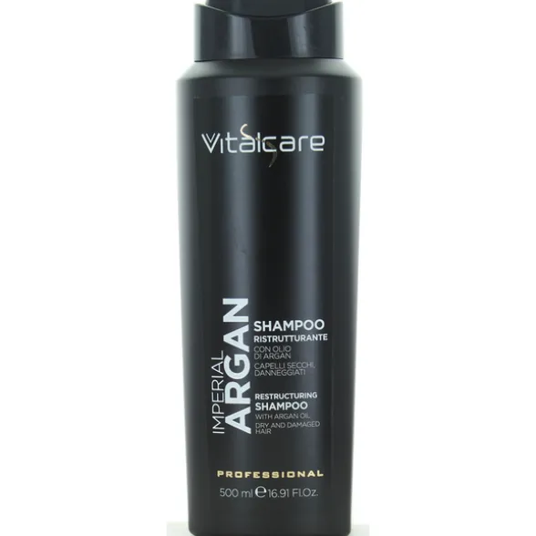 VITALCARE IMPERIAL ARGAN SHAMPOO RISTRUTTURANTE CAPELLI SECCHI E DANNEGGIATI 500 ML