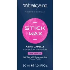 VITALCARE PROFESSIONAL STICK WAX CERA PER CAPELLI FISSA e LUCIDA 30 ML