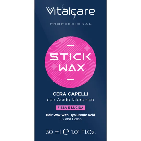 VITALCARE PROFESSIONAL STICK WAX CERA PER CAPELLI FISSA e LUCIDA 30 ML