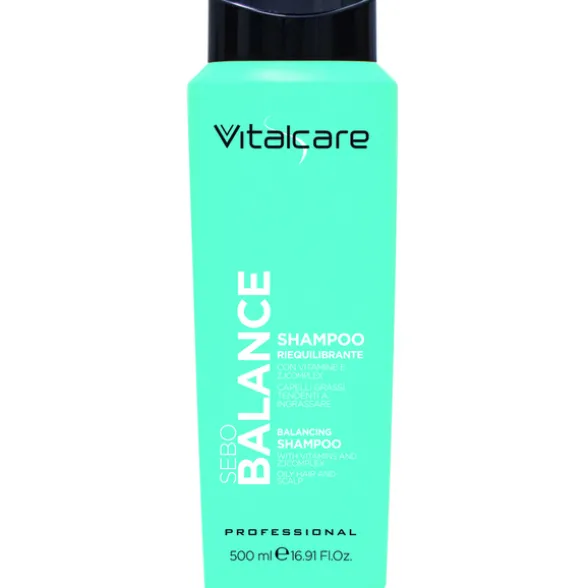 VITALCARE SEBO BALANCE SHAMPOO RIEQUILIBRANTE CON VITAMINE e ZJCOMPLEX 500 ML
