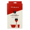 VITALCARE SET 3 PZ PER TINTURA COLORAZIONE CAPELLI PROFESSIONAL (CIOTOLA+MISURINO 135 ML+PENNELLESSA)