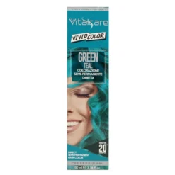 VITALCARE VIVID COLOR TEAL COLORAZIONE CAPELLI SEMI PERMANENTE 100 ML