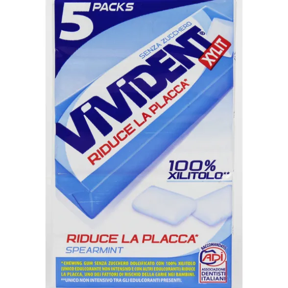 VIVIDENT XYLIT SENZA ZUCCHERO 5 PACKS