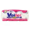 VOILET CARTA IGIENICA PURA CELLULOSA 10 ROTOLI 2 VELI
