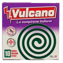 VULCANO SPIRALI 10 PZ.CLASSICHE CONTRO ZANZARE E PAPPATACI