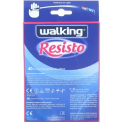 WALKING GUANTO IN NITRILE RESISTO USA E GETTA 40 PZ.MEDIUM/LARGE