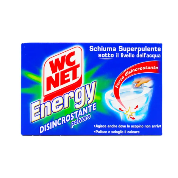 WC NET ENERGY POLVERE ATTIVA DISINCROSTANTE 4 BUSTE