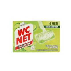 WC NET PROFUMOSO TAVOLETTA SOLIDA LIME FRESH IGIENE CONTINUA 4 PZ