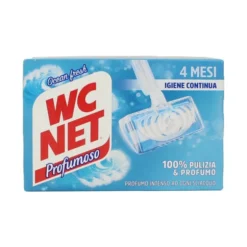 WC NET PROFUMOSO TAVOLETTA SOLIDA OCEAN FRESH IGIENE CONTINUA 4 PZ