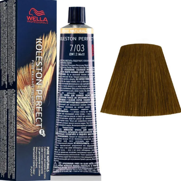 WELLA KOLESTON PERFECT 7/03 BIONDO MEDIO NATURALE DORATO