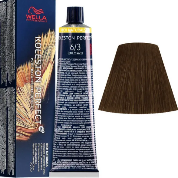 WELLA KOLESTON PERFECT ME PURE NATURALS 6/3 BIONDO SCURO DORATO