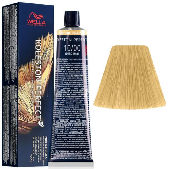 WELLA KOLESTON PERFECT ME PURE NATURALS TINTURA CAPELLI 10/0 BIONDO PLATINO PURO