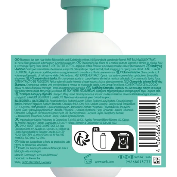 WELLA PROFESSIONALS INVIGO VOLUME BOOST SHAMPOO 300 ML