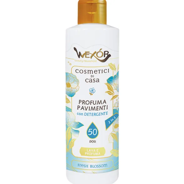 WEXOR COSMETICI di CASA PROFUMA PAVIMENTI FRESH BLOSSOM 50 DOSI 235 ML