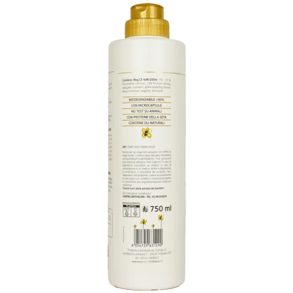 WEXOR ELISIR AMMORBIDENTE CON MICROCAPSULE YLANG YLANG, CASHMERE E LEGNO DI PATCHOULI 30 TRATTAMENTI 750 ML