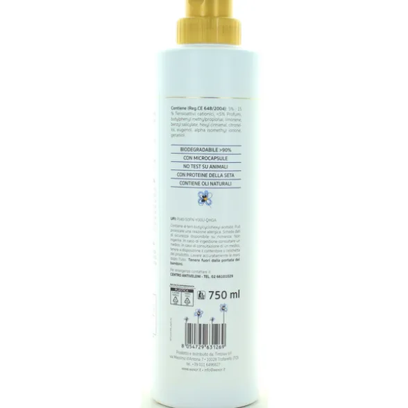 WEXOR ELISIR AMMORBIDENTE CON MICROCAPSULE FELCE MARINA E FIORI BLU 30 TRATTAMENTI 750 ML