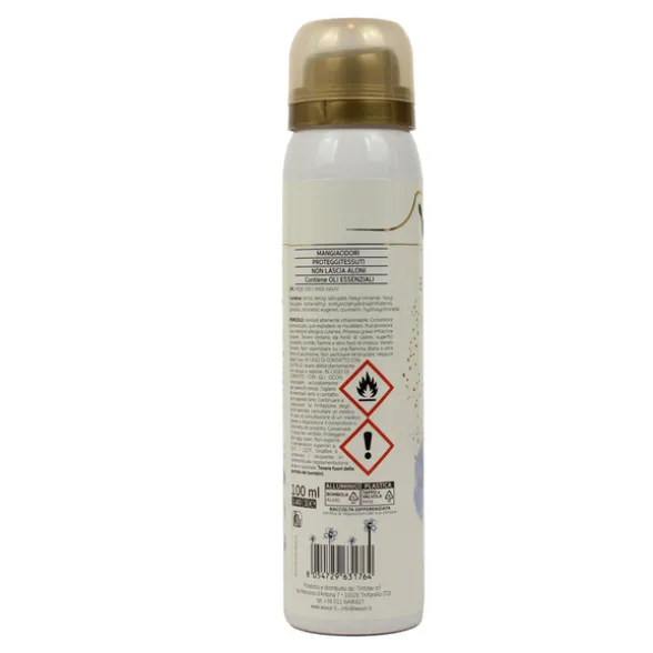 WEXOR ELISIR TESSUTI DEO SPRAY PROFUMA e PROTEGGE NARCISO BLU e FIORI DI NINFEA FORMATO TRAVEL 100 ML