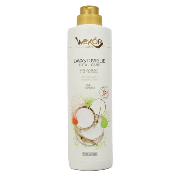 WEXOR LAVASTOVIGLIE TOTAL CARE GEL ENZIMATICO 41 LAVAGGI 750 ML