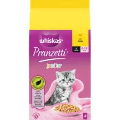 WHISKAS PRANZETTI JUNIOR CON POLLO IN SALSA 6 BUSTE DA 50 grammi