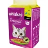 WHISKAS PRANZETTI 1+ MARI&MONTI BUSTA 6x50gr POLLO, TONNO IN SALSA