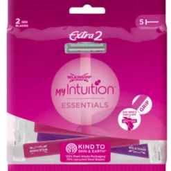 WILKINSON EXTRA 2 MY INTUITION ESSENTIALS RASOIO 5 PEZZI DONNA