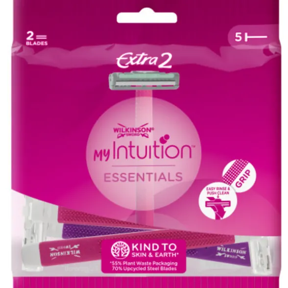 WILKINSON EXTRA 2 MY INTUITION ESSENTIALS RASOIO 5 PEZZI DONNA