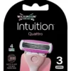 WILKINSON INTUITION QUATTRO 3 RICAMBI A 4 LAME DONNA