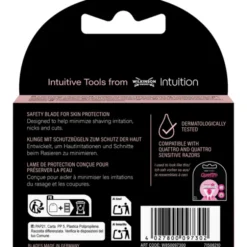 WILKINSON INTUITION QUATTRO 3 RICAMBI A 4 LAME DONNA