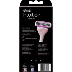 WILKINSON INTUITION QUATTRO RASOIO 4 LAME DONNA