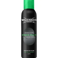 WILKINSON SHAVE FOAM SENSITIVE SCHIUMA DA BARBA 0% ALCOOL 200 ML