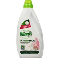 WINNI'S DETERSIVO BUCATO A MANO E LAVATRICE LIQUIDO CONCENTRATO IPOALLERGENICO LANA & DELICATI CAPI PREZIOSI E BABY FIORI ROSA 15 LAVAGGI 750 ML