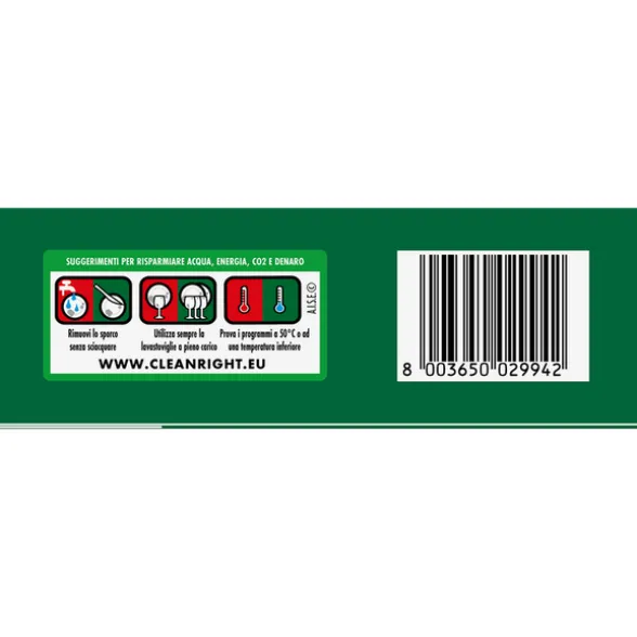 WINNI'S TABS LAVASTOVIGLIE ALL IN 1 AL LIMONE CON SGRASSANTI NATURALI CONTRO LO SPORCO OSTINATO 22 TABS