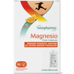 WIREPHARMA INTEGRATORE MAGNESIO LIQUIDO 10 POUCH 250 ML