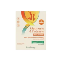 WIREPHARMA MAGNESIO & POTASSIO GUSTO ARANCIA 30 STICKS INTEGRATORE ALIMENTARE
