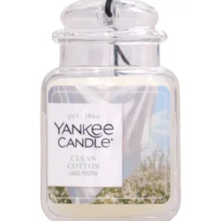 YANKEE CANDLE CAR JAR ULTIMATE DEODORANTE PER AUTO CLEAN COTTON