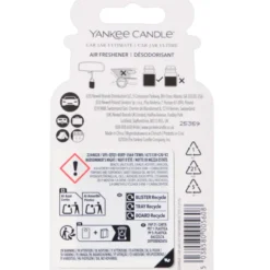 YANKEE CANDLE CAR JAR ULTIMATE DEODORANTE PER AUTO CLEAN COTTON