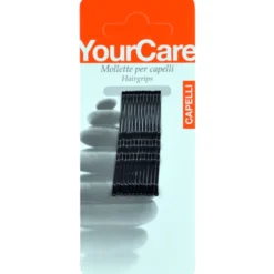YOURCARE 2" BLISTER 12 MOLLETTE PER CAPELLI COLORE NERO