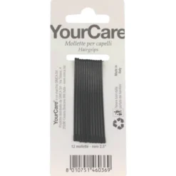 YOURCARE 2,5 BLISTER 12 MOLLETTE PER CAPELLI COLORE NERO