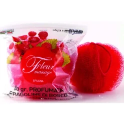 ZECA FLEUR MASSAGE SPUGNA RETE PROFUMATA FRAGOLINE DI BOSCO 80 grammi
